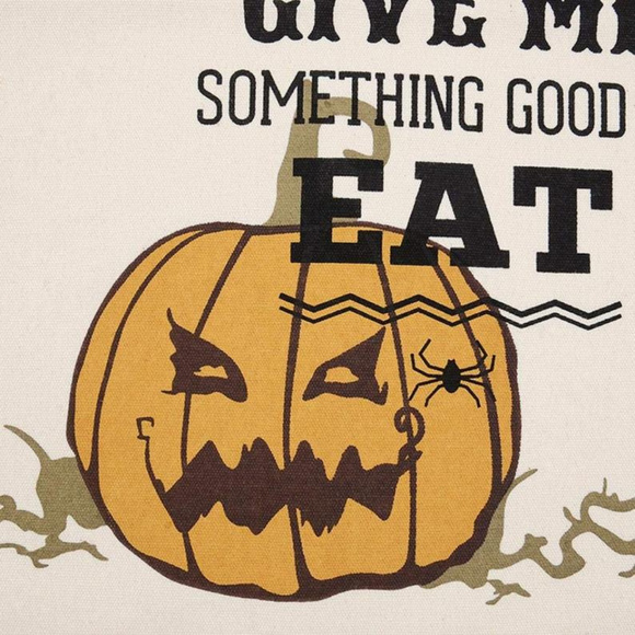 Large Halloween Trick or Treat drawstring bag - Picture 2 of 4